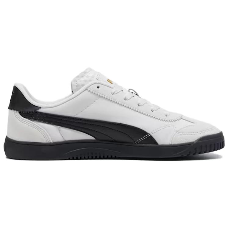 New PUMA Club 5v5 Low Top Casual Shoes Unisex White Black 397450-01