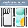Für Honor X6C 4G Hülle für Honor X6C 4G Hülle Bumper Capa Para Stoßfest Transparent Silikon Rückseite für Honor X6C 4G