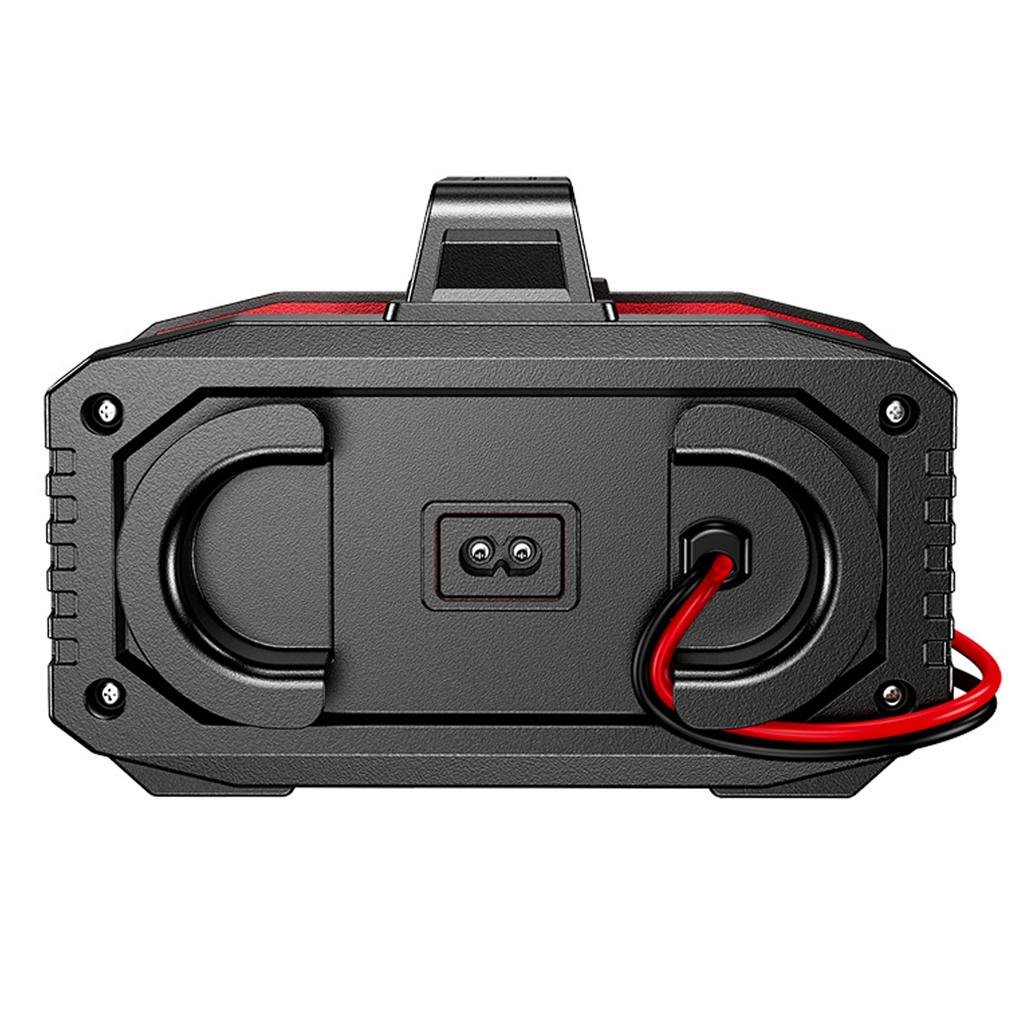 12V 24V Tragbarer Batterieerhalter, 15A Netzteil mit Auto AGM Ca LiFePO4 Moto Reparaturversorgungsmodi, LCD-Anzeige,