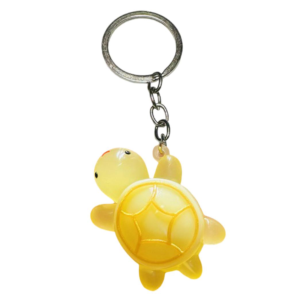 Stylish 3D Turtle Keyrings Creative Turtle Keyring Stylish Keychain Pendant For Personalizing Bags And Keys