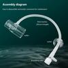 Fish Tank Oxygenation Outlet Filter Outlet Pipe Dissolved Oxygen Diffuser Non-electric Non-powered Oxygen Addition Accessories