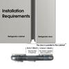 Yousheng Child Proof Fridge Lock Self-Adhesive Baby Proofing Refrigerator Oven Dishwasher Cabinet Cupboard Drawer Lock Kids Safety Freezer Door Latch