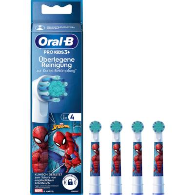 Oral-B Replacement Brush Head PRO Children's Spider-Man 4pcs
