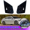 For Kia Optima K5 Sedan 2016- 2x Car Rear Louver Window Side Shutter Cover Trim Sticker Vent Scoop Accessories Vehicle Decor