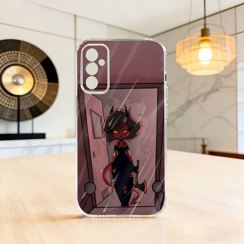 

H-Helluva Boss M-Millie Phone Case Transparent Silicone Soft For SamsungA10,12,20,21S,30,31,40,50,51,52,70,71 Samsung a70