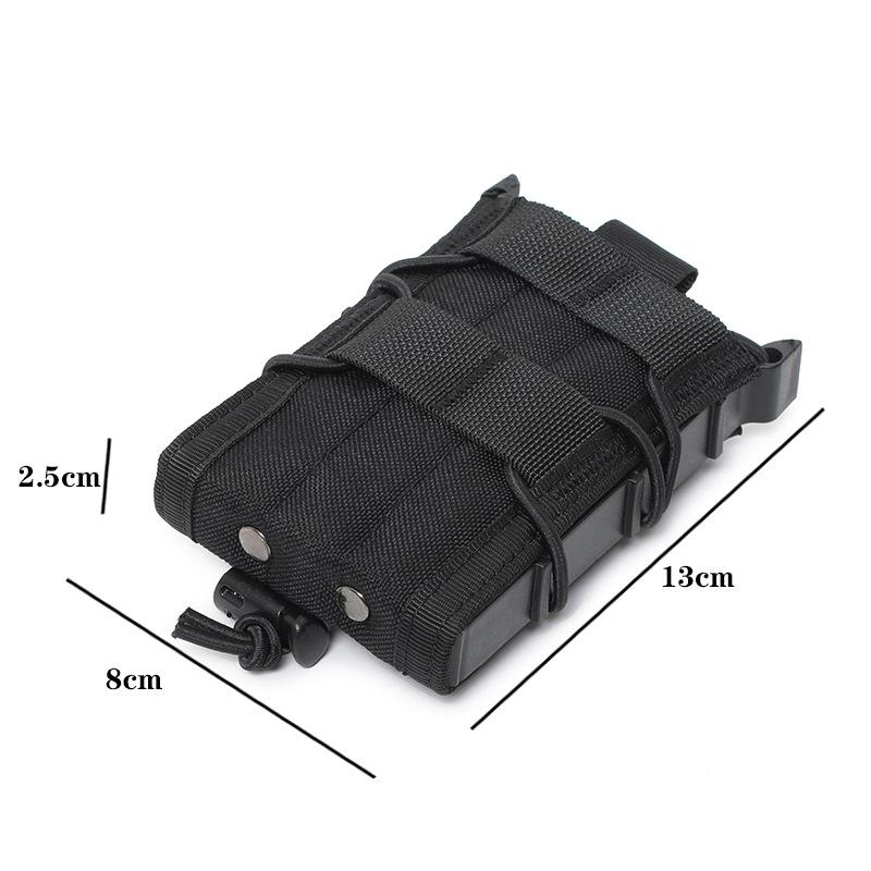 Militärische taktische MOLLE 5.56 Schnellzieh-Einzelmagazintasche für Outdoor-Westen