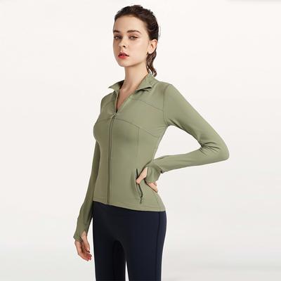 Damen Frühling und Herbst Yoga Langarm Fitness Running Yoga Top