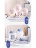 2026 Stylish 8-Piece Dinnerware Set: Plates, Bowls & Chopsticks for Student Dorms