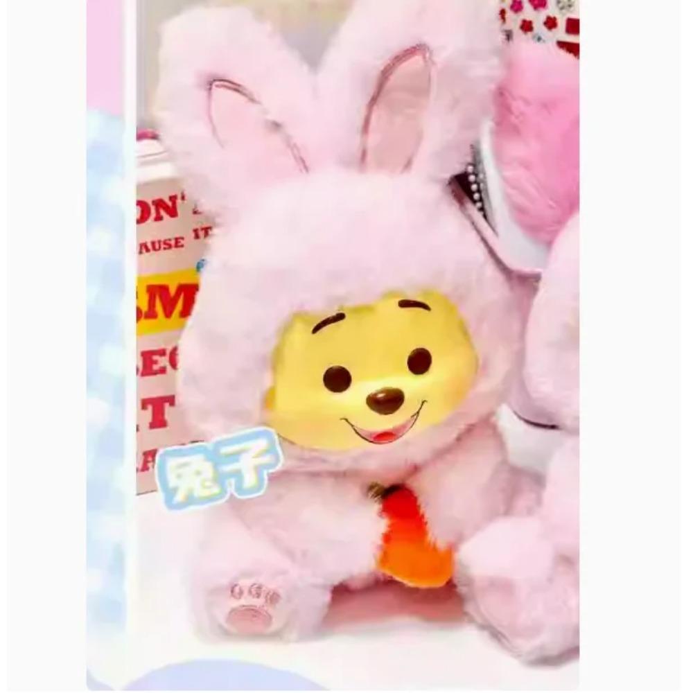 Nová originální Miniso Winnie The Pooh Naughty Party Slepá krabička Akční figurka Přívěsek Panenka Dekor Klíčenka Narozeninový dárek pro dívku Dětská hračka