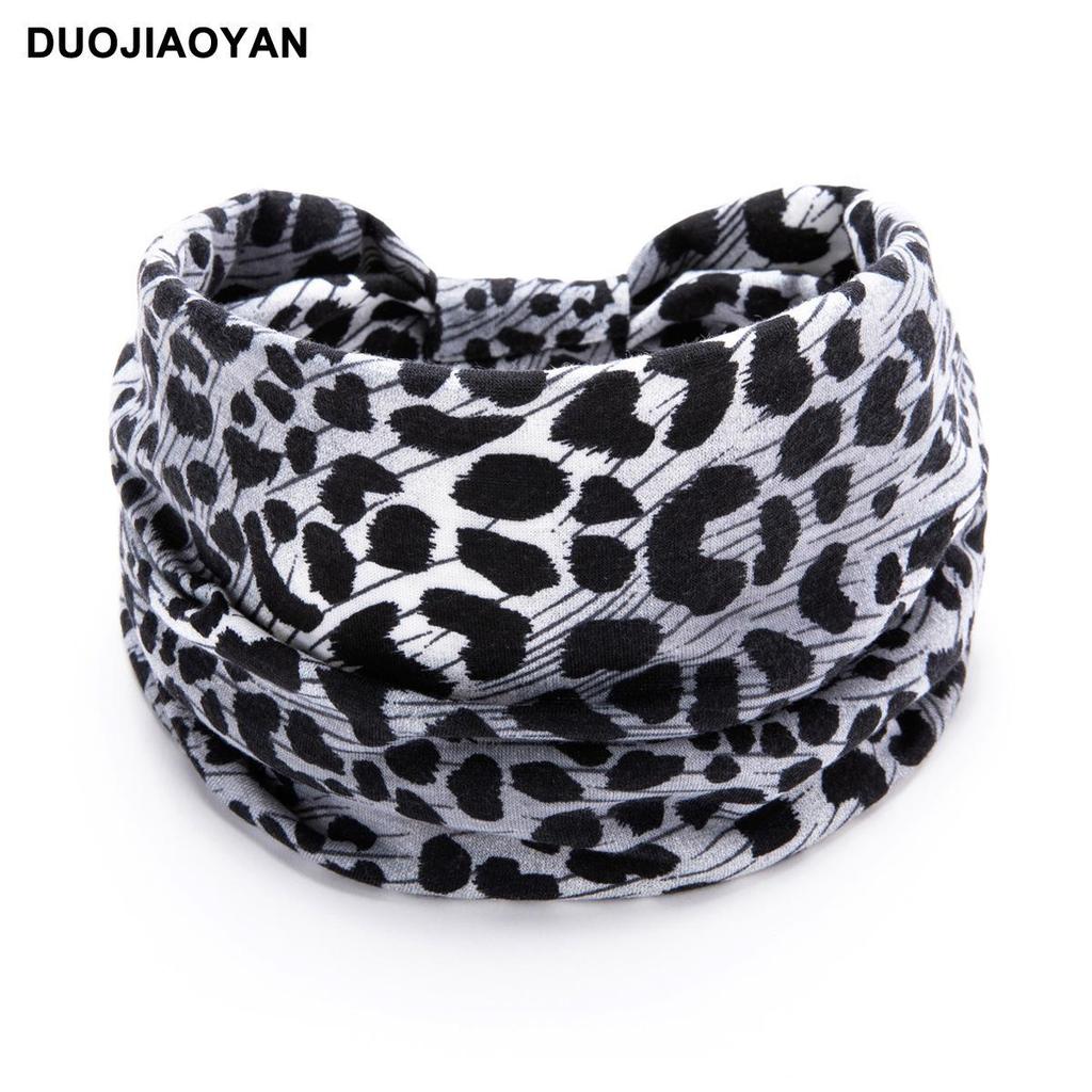 Leopard Print Sports Yoga Headband - Popular European & American Style