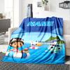 Customizable Gaby's Bubble House3 Throw Blanket – Personalized Name, All-Season Cozy Snug Blanket, Machine Washable, Personalized Blanket
