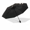 1pc Horse Pattern Fashionable Automatic Opening/Closing Folding Umbrella with 8 Bones, Windproof Portable, Daily Use020