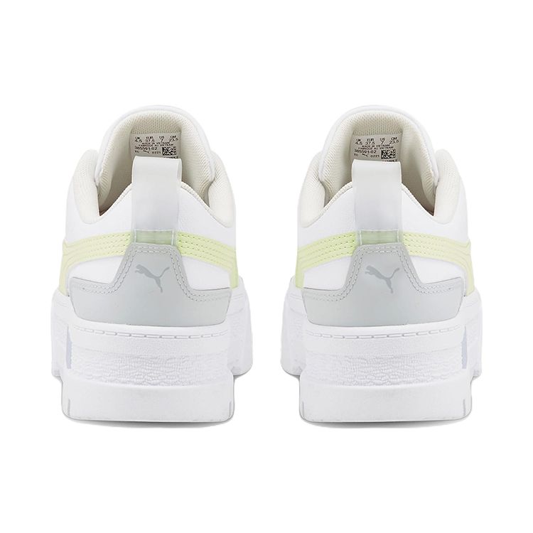Puma Mayze Leather White Arctic Ice Women Sneakers 385591-02