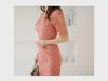 2025 Korean Style Lace Elegant Slim Dress - Short Sleeve, Medium-Long Length