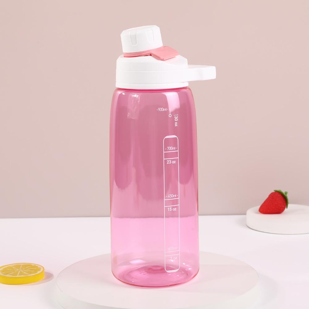 Tritan Large-Capacity Water Bottle: Portable & Customizable for Outdoor Sports & Fitness