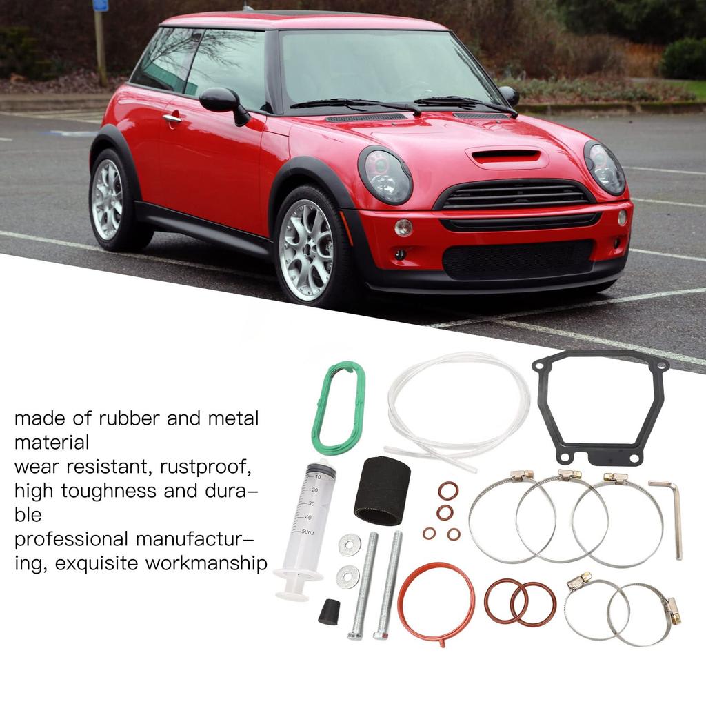 23-Piece Supercharger Rebuild Kit, Replacement Supercharger Service Kit for Cooper S, R53, R52, Eaton, and JCW GP.