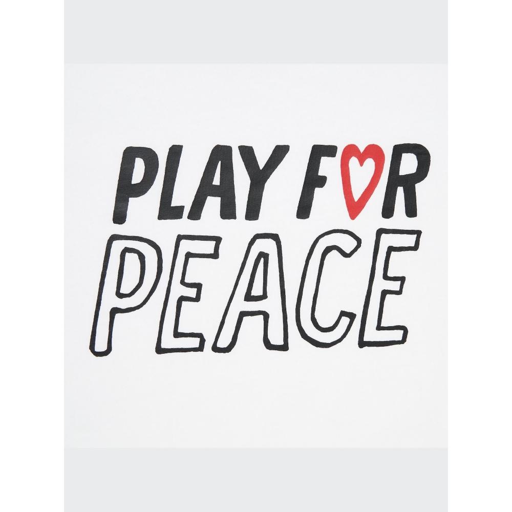 Uniqlo Peace For All Graphic T  shorT Sleeve Regular fiT  Kei Nishikori