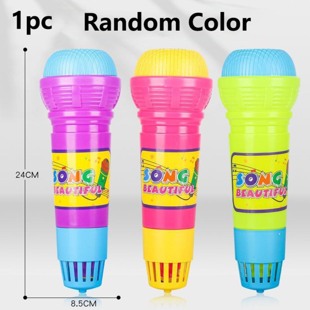 No Batteries Required Simulated Microphone Funny Baby Microphone Toy  Children's Party Gifts