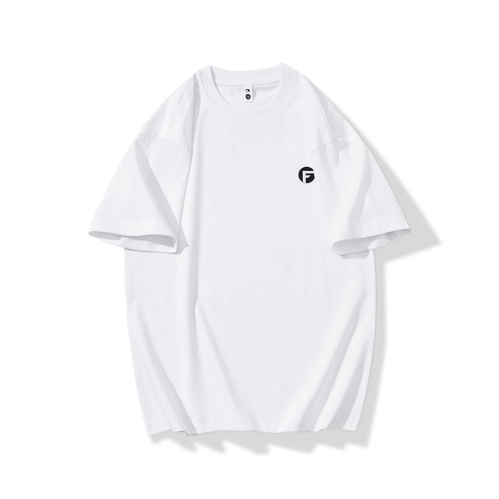 New Summer Men's Cotton Round Neck T-shirt Fashionable Loose Short-sleeved Top Short