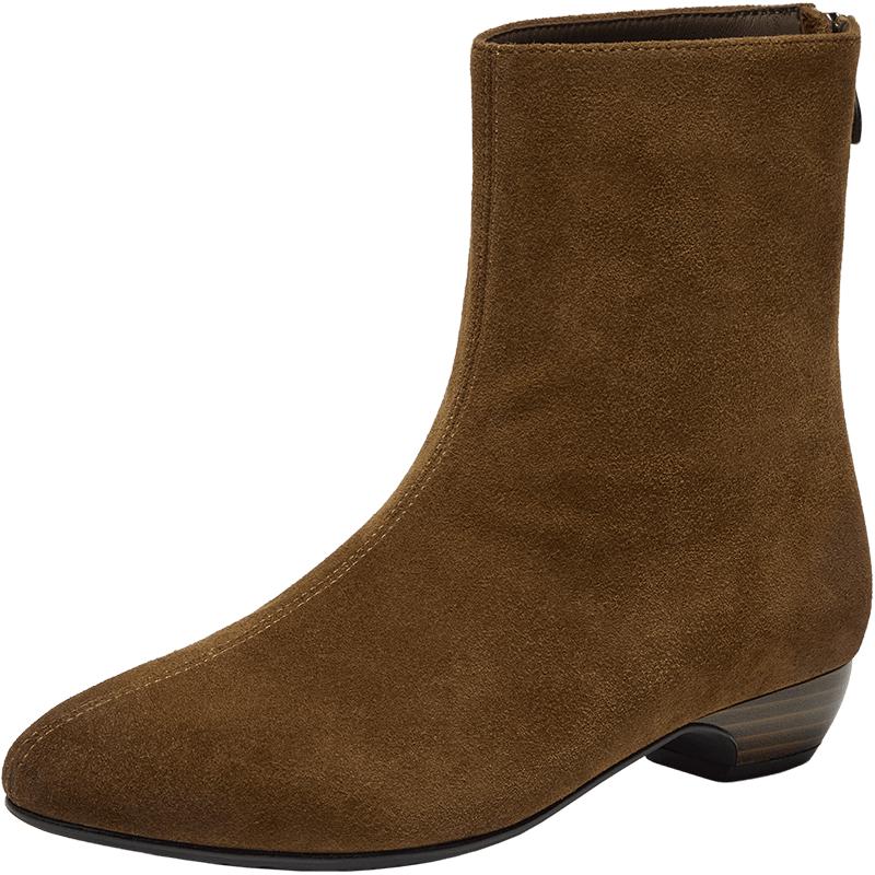 Bata Women s Slim-Fit Leather Winter Boots 39