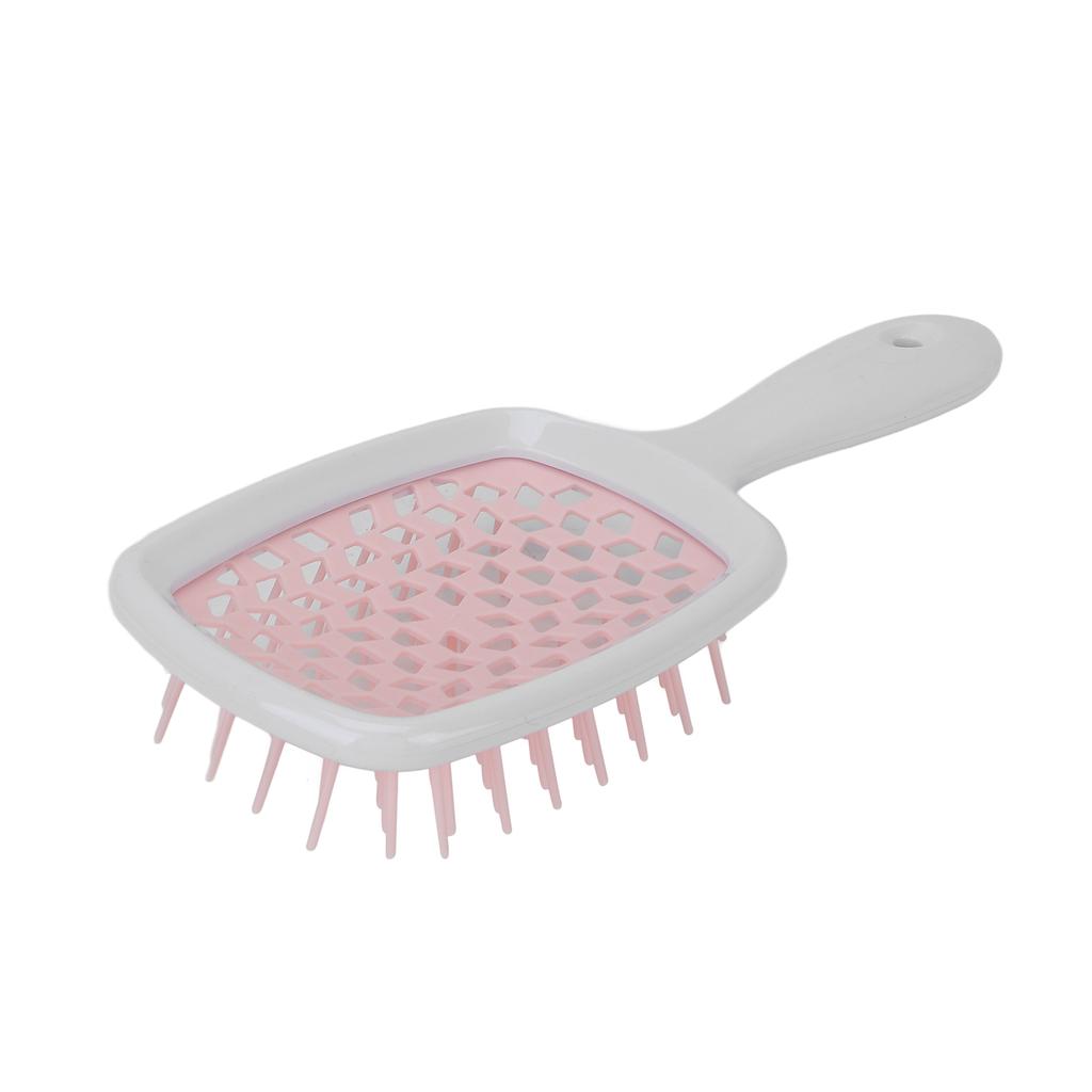 Detangling Massage Hair Comb Massage Head Honeycomb Brush Wet Hair Brush for Styling Blow Drying CombingPink