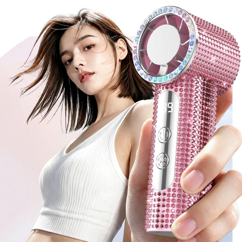 199 Gears Mini Cooling Fan Sparkling Turbo High Speed Fan  Indoor Outdoor Use