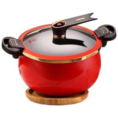 Aimude 27CM Enamel Micro Pressure Soup Pot