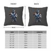 Mortal Kombat Sub-Zero Square Pillowcase Cushion Cover Pillow Case Throw Pillow Cover for Home Sofa Living Room