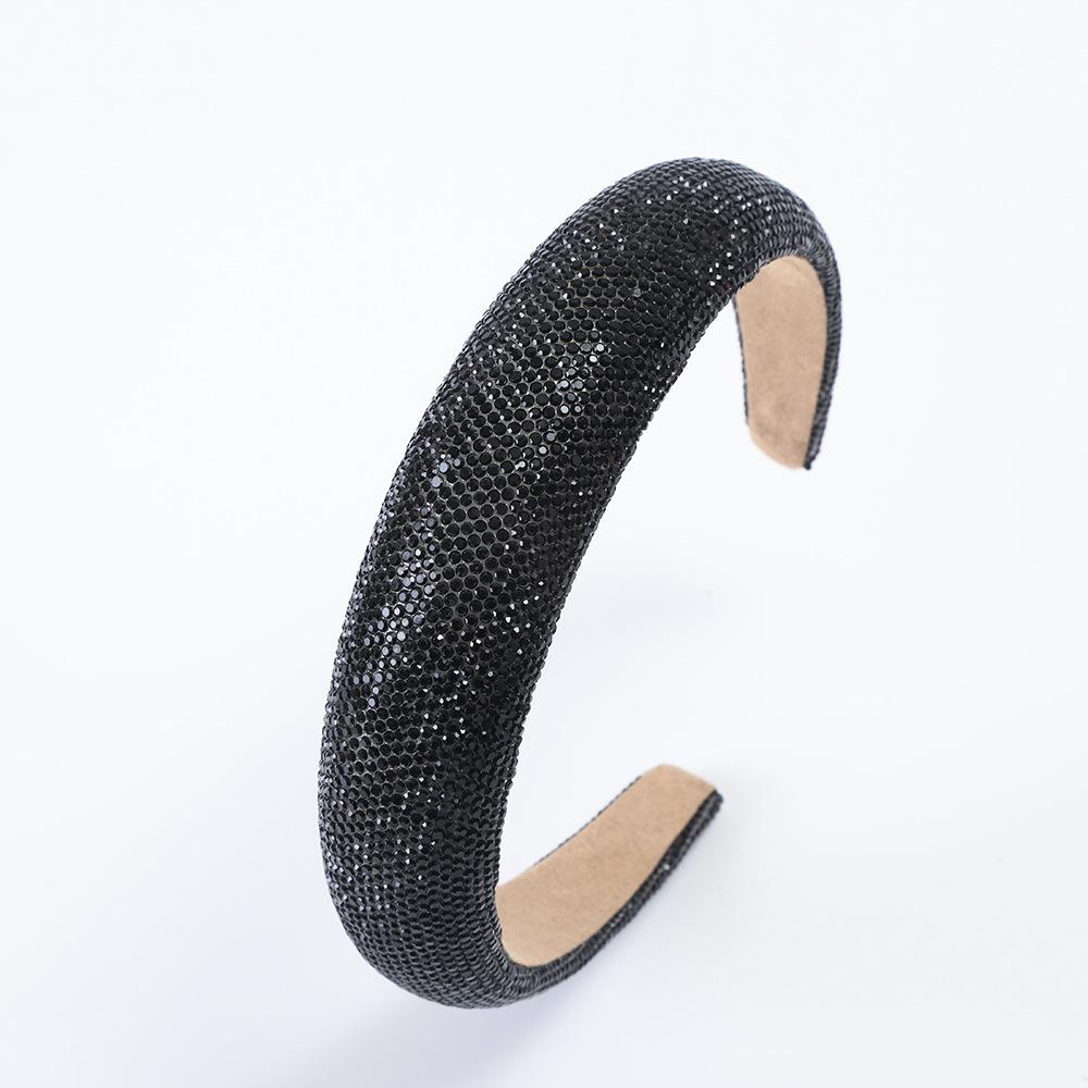Full Of Diamonds, Super Glitter Temperament Headbands, Fashionable And Versatile, Colored Diamonds, Pressed Headbands, Simple Personality