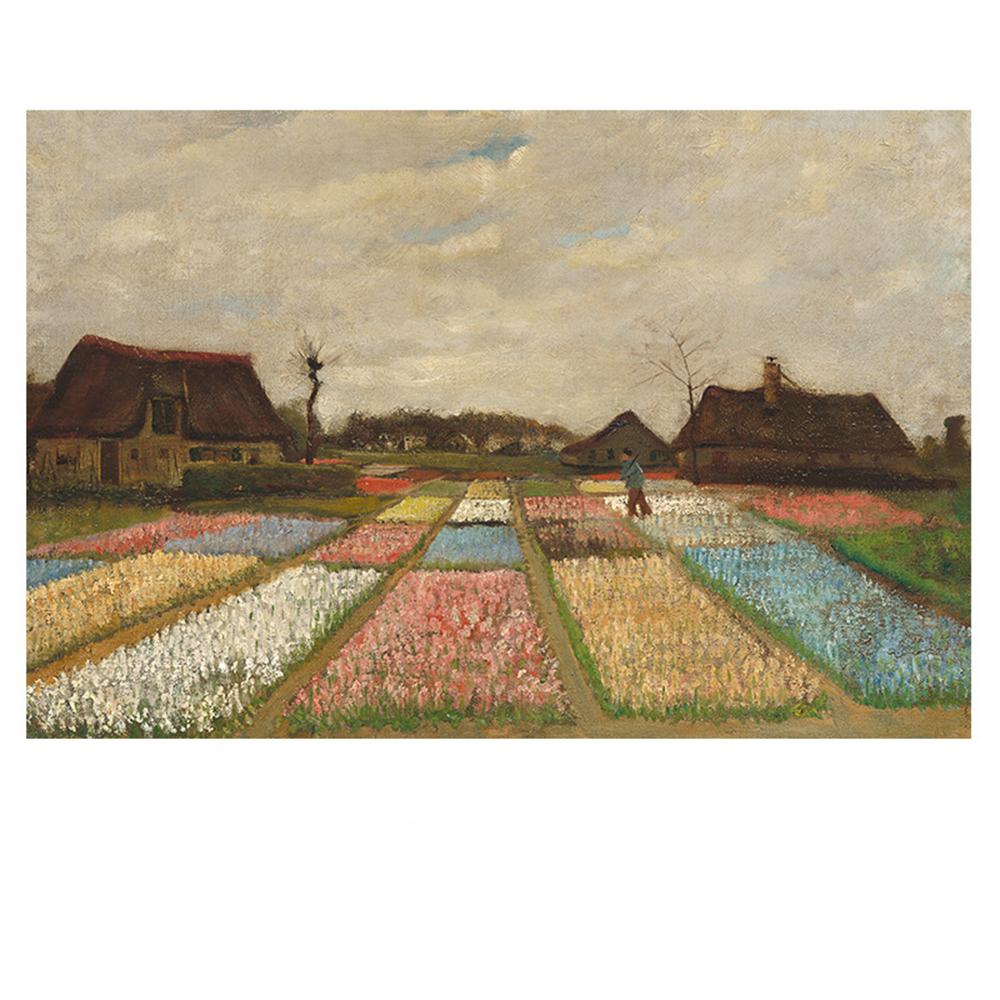 PVC Mat Placemats for Table Waterproof Dining Tableware Pad Monet Van Gogh Cup Bowl Costers Non-Slip Insulation Place Mats Set