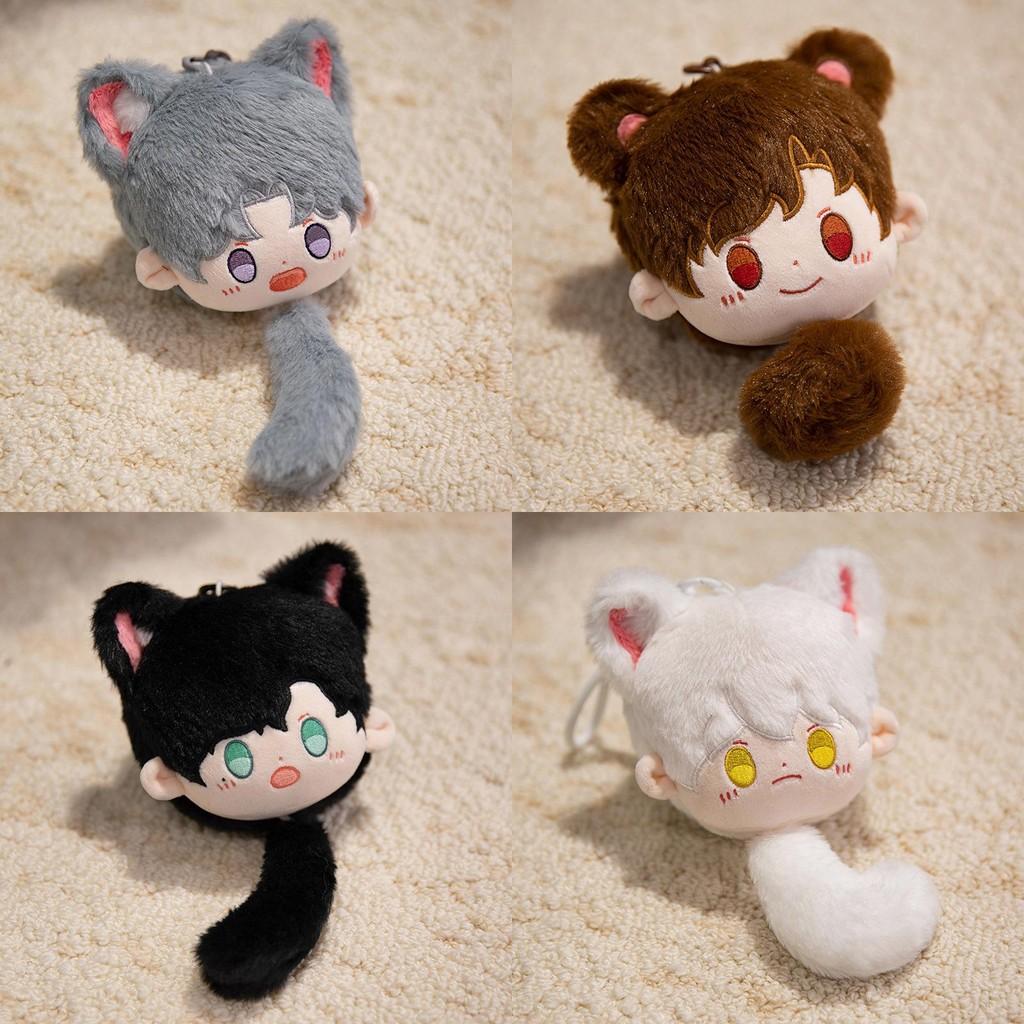 Light Night And Keychain Plush Toy Pendant Game Character Doll Decoration Gift