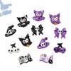 10 Pcs New Cartoon Halloween Book Black Bat Animal Series Resin Scrapbook Diy Jewelry Party Children Gift Hairpin Accessories A8