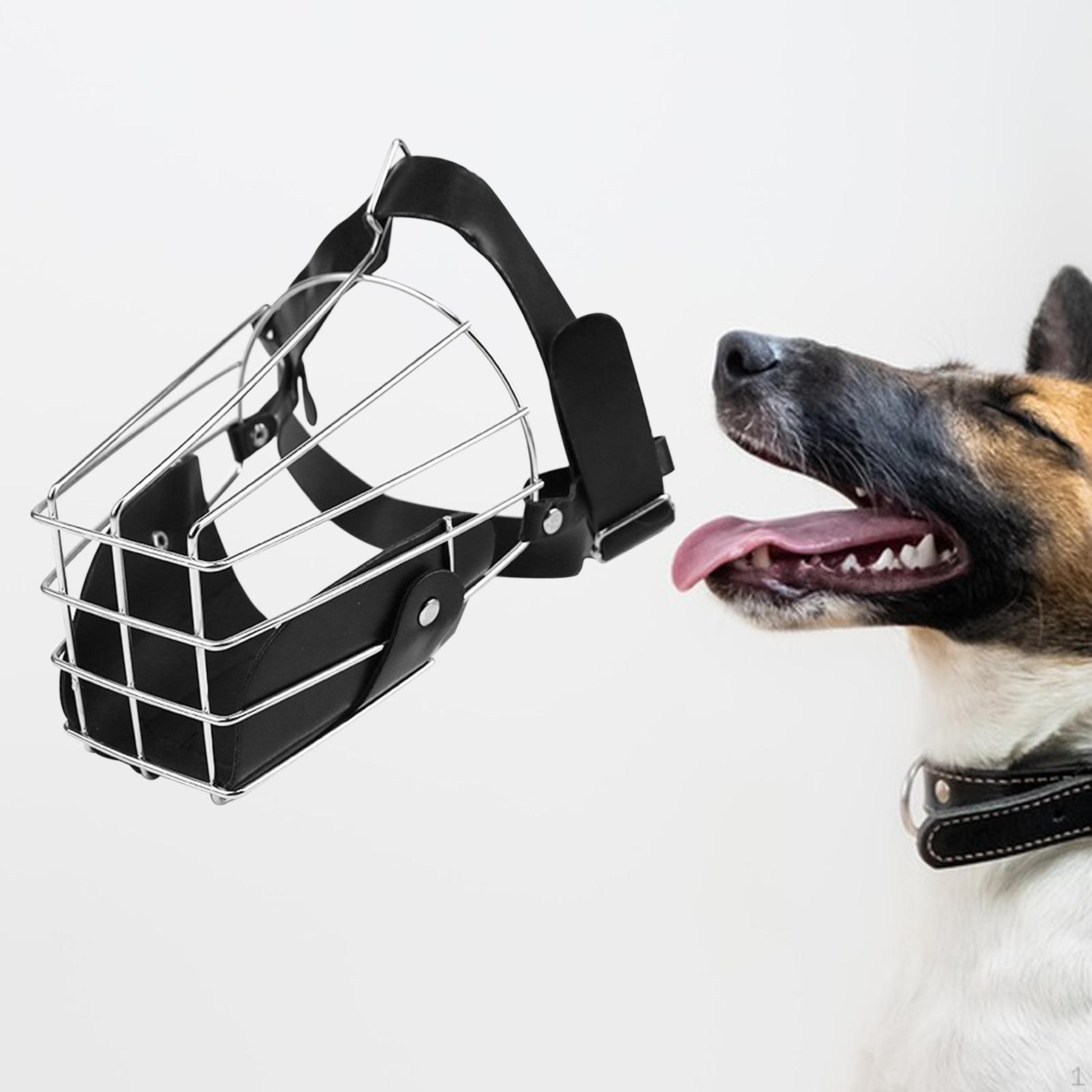 

Корзина для намордника для собак из проволоки для дрессировки и ухода L