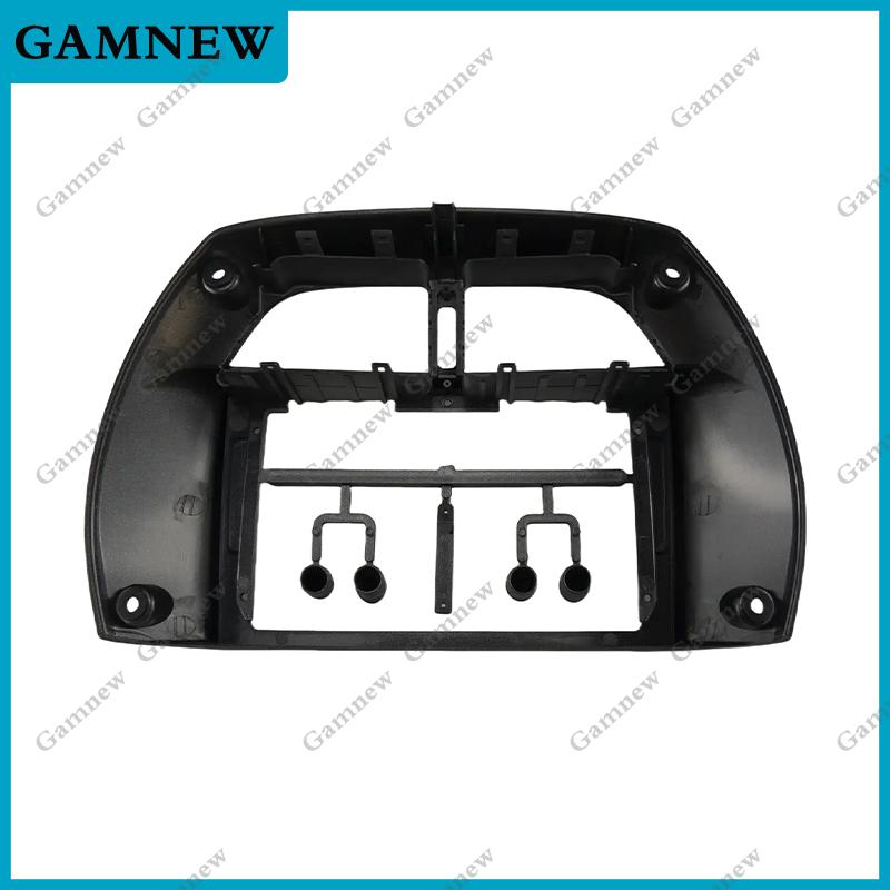9 Inch  Car Frame Fascia Adapter Android Radio Dash Fitting Panel Kit For TOYOTA RAV4 2000-2003