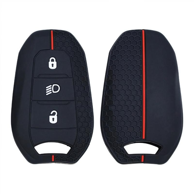 Car Key Case for 208 308 408 Key Fob Protector Cover Waterproof Key Cover Protective Shell Full Protection Case