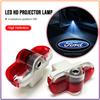 2pcs/Set Welcome LED Light Car Door Badge Wireless HD Projector Lamp For Ford Raptor Fiesta Focus 2 3 4 Mondeo Ecosport Mustang Fusion
