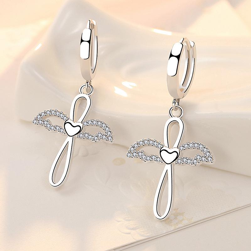 Lindon Copper Alloy Zircon Earrings Drop Earrings For Women Wedding Party Gifts