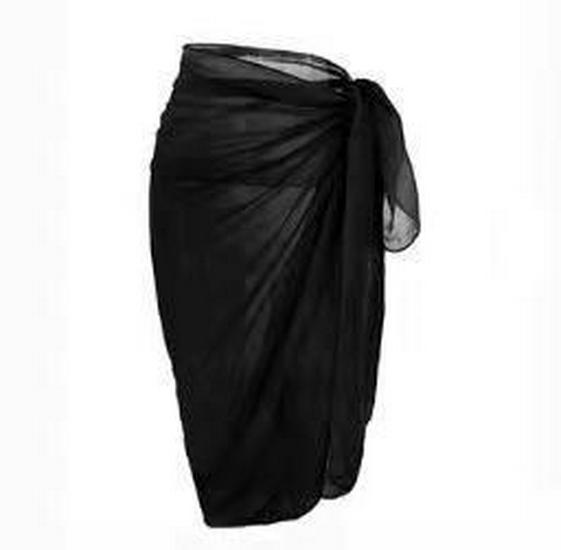 

Versatile European and American Chiffon Beach Cover-up: Sunscreen Dress with Multiple Styling Options One Size