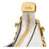 Coach Sac bandoulière Teri 25 Marque Micro Logo Bandoulière amovible Similicuir Moyen Sacs pour femmes Blanc craie CV933-IMXU5