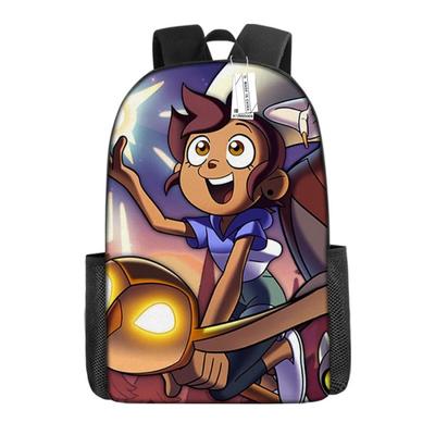 Owl Magic Society Backpack Cartoon Boys And Girls Backpack Lightweight And Durable Children's Backpack Is The Best Gift