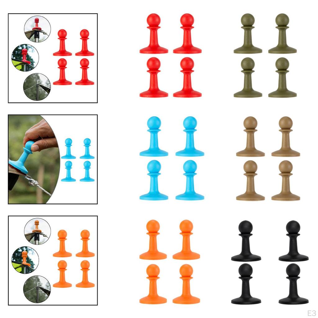 Cap Tarp Pole Tip Cover Protection for Travel Lovers