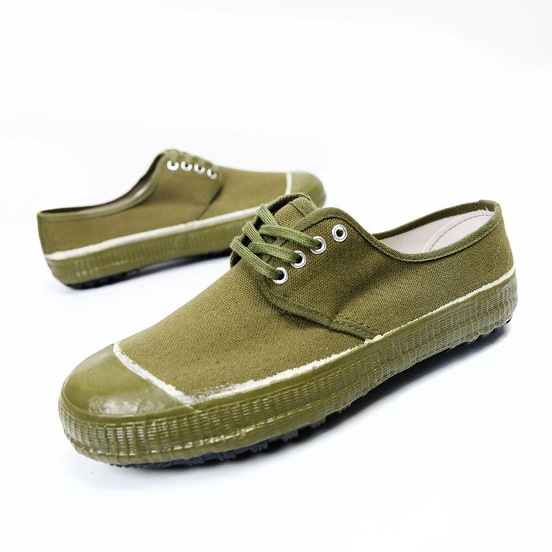 Jihua 3537 Men's Non-slip Wear-resistant Low-top High-top Rubber Work Shoes for Outdoor Construction.