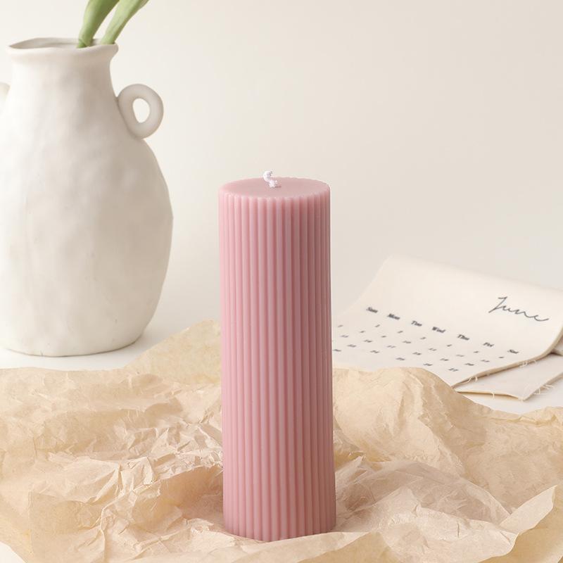 Soy Wax Pillar Candles Scentedless Emergency Lighting Candles Home Decoration