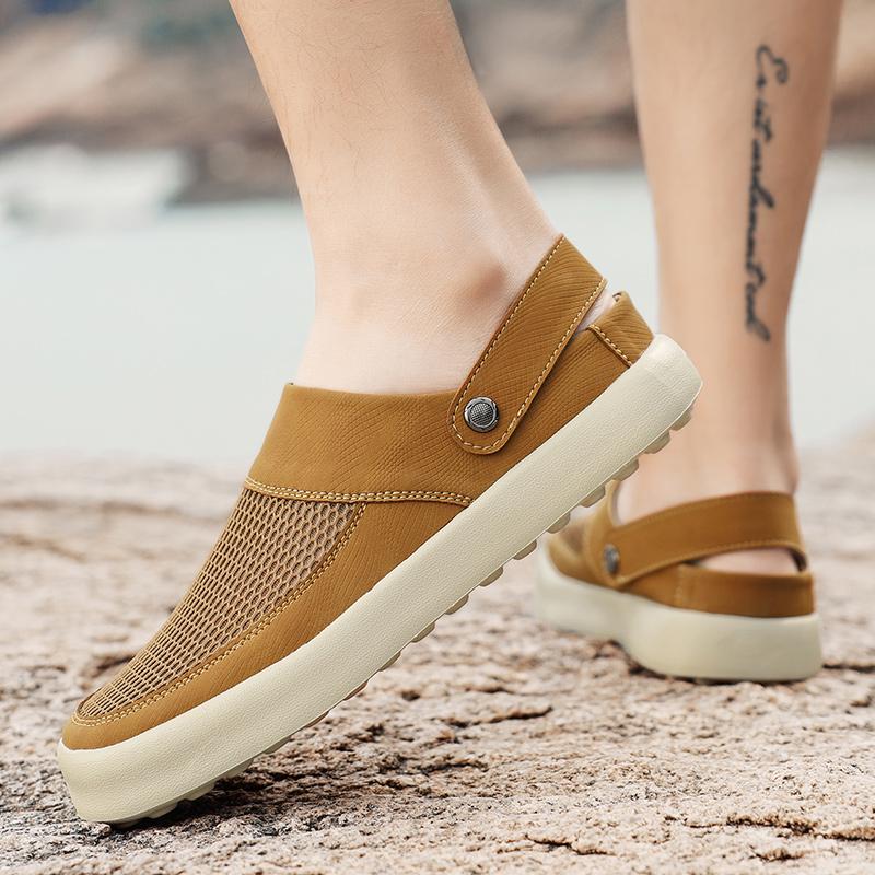 Strandcasual herrskor Lätta och bekväma minimalistisk stil Utomhus gatupromenader Sommar Ny Bästsäljande sandal