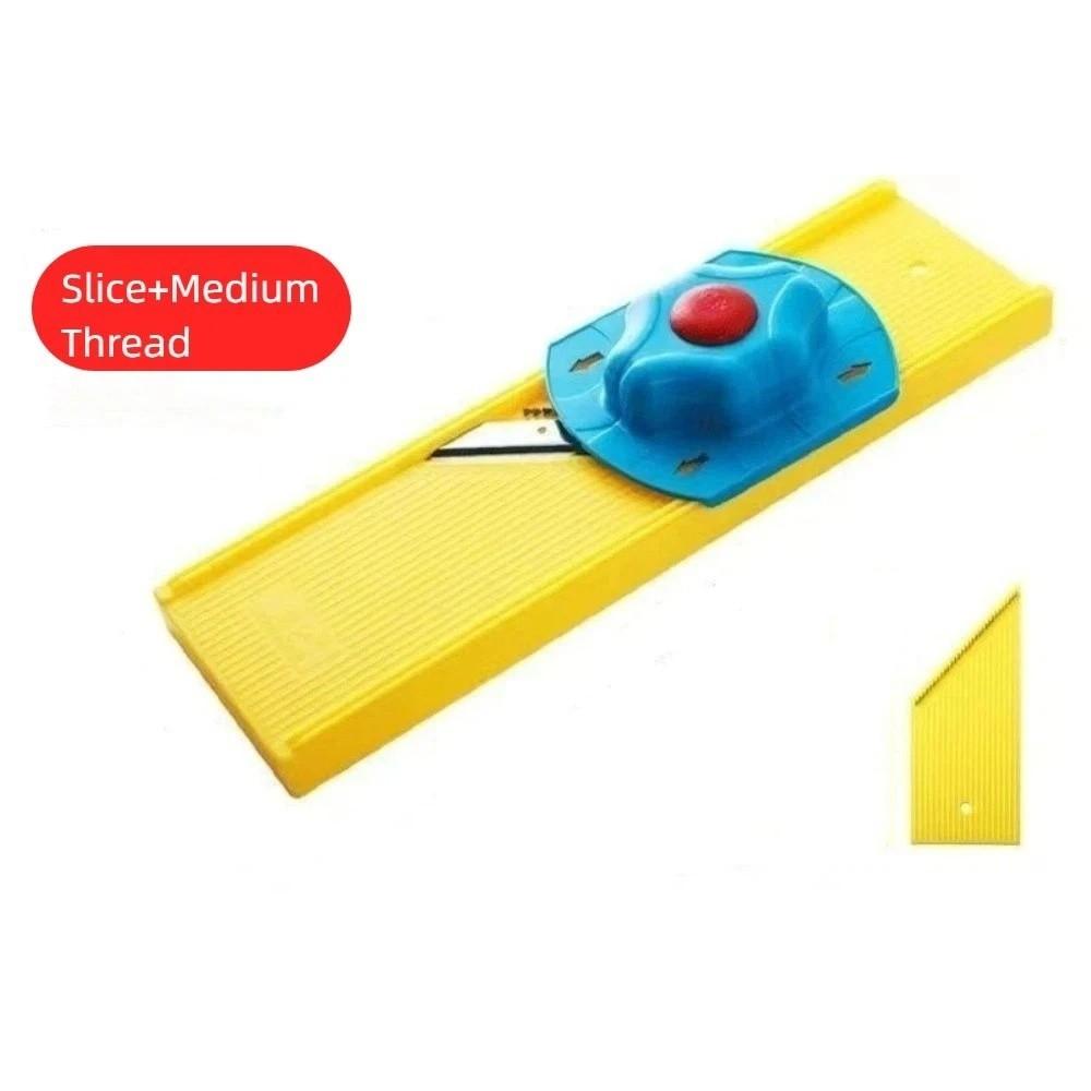 Stainless Steel Potato Shredder Plastic Julienne Cutter Efficient Vegetable Chopper  Food Prep Style B