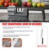 Knife Sharpener Home-use Polish Blades Best Kitchen Scissor Knife Quick Sharpening Tool Non-slip Base Whestone Accessories