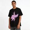 Y2K Aesthetic Moonlight Star Print T-Shirt Women Casual Loose Fit Streetwear Cool Girl Top Pure cotton T-shirt
