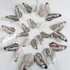 12Pcsset Gold Silver Hollow Butterfly Wall Stickers 3D Butterflies Bedroom Living Room Home Decoration Applique Wedding Decor