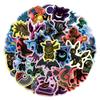 50 Pokemon Doodle Stickers Luggage Refrigerator Helmet Mobile Phone Kettle DIY Decorative Stickers