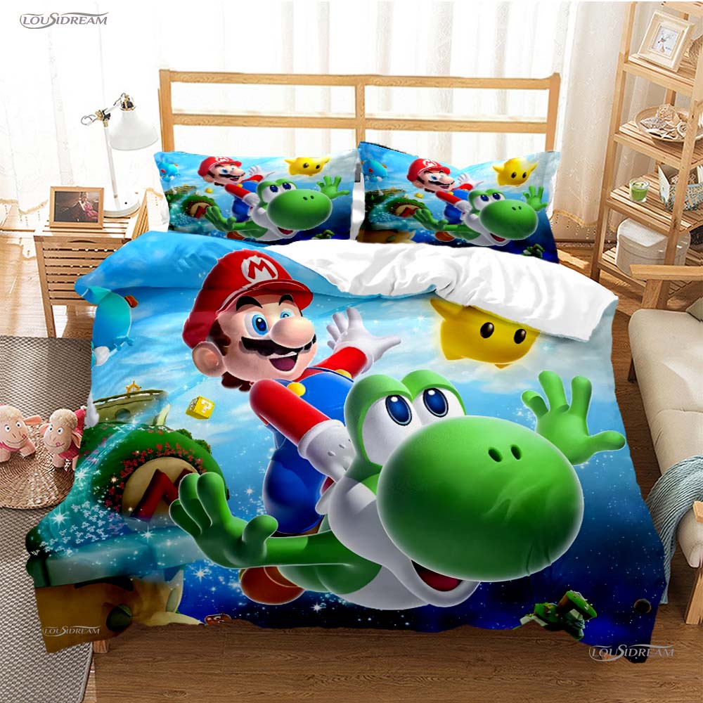 Lovely Carton Anime Al Season Soft Duvet Cover kawai Mai Beding set Premium Soft Comfortable Quilt Cover plus Pilowcase Single/Double/Quen/King